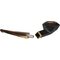 Heibe Pfeifen Shag Sandblasted Black Horn Stern_04