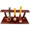 Brebbia Pfeifenständer 5er Hevea Mahogany (21025) Frontal