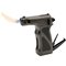 Dissim Hammer Pfeifenfeuerzeug schwarz (H-SF-BLK) Flamme