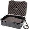 Cigar Case Acryl scwarz für 10-15 Zigarren (560816) offen