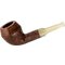 457 tan polish horn stem