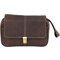 Classic Pfeifentasche Leder braun Washout (633236)