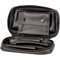 Classic Pfeifentaschen 3er Leder schwarz Metallemblem (633751) Detailbild