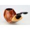 Egg glatt braun 01