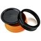 PocketJar schwarz/orange offen