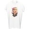 Shirt weiß Motiv 3 Größe XL