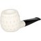 White Meerschaum Pfeife Apple (90048340)_03
