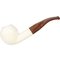 White Pipes Meerschaum Bent Bulldog (90048359)_01