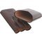 Montecristo Etui braun 3er Lederetui (6397500) offen