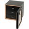 Classic Humidorschrank schwarz (562312) offen