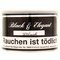 Black & Elegant Pfeifentabak Black 100g Dose