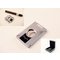 Caseti Paris Cigarrencutter Cutter - Silber mit Streifen (28703 / 560-3)