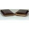 Martin Wess Premium Lederetui - Kroko brown 5er Panatella Kroko (503-13) offen