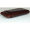 Martin Wess Premium Lederetui - Kroko brown 5er Panatella Kroko (503-13) liegend