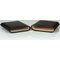Martin Wess Premium Lederetui - Strauß (Austriche) Black 8er Cigarillo Strauß (503) offen