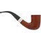 Peterson Sherlock Holmes RATHBONE terracotta - Fishtail Detailbild
