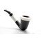 Butz Choquin Calabash sandblast white Detailbild 2
