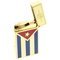S.T. Dupont Ligne 2 Cuba Haute Creation Gelbgold (016632) Rückseite offen