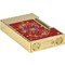 Dragon burgundy/gold liegend