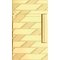 1872 gold Monogramm front
