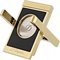 S.T. Dupont MAXIJET Cigarcutter Stand Cigar Cutter Golden Metal Black aufgestellt
